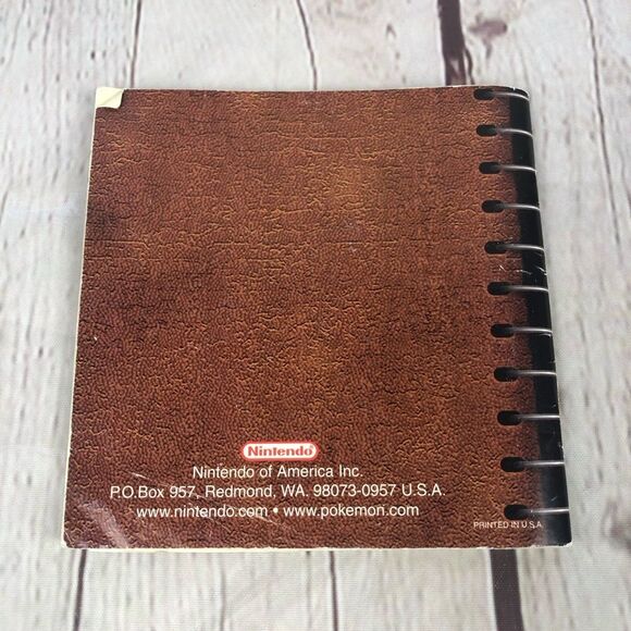 Pokemon Yellow Trainers Guide Authentic Nintendo Instruction Manual - Picture 2 of 6